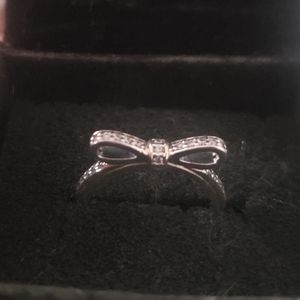 Pandora Bow and Crown Rings